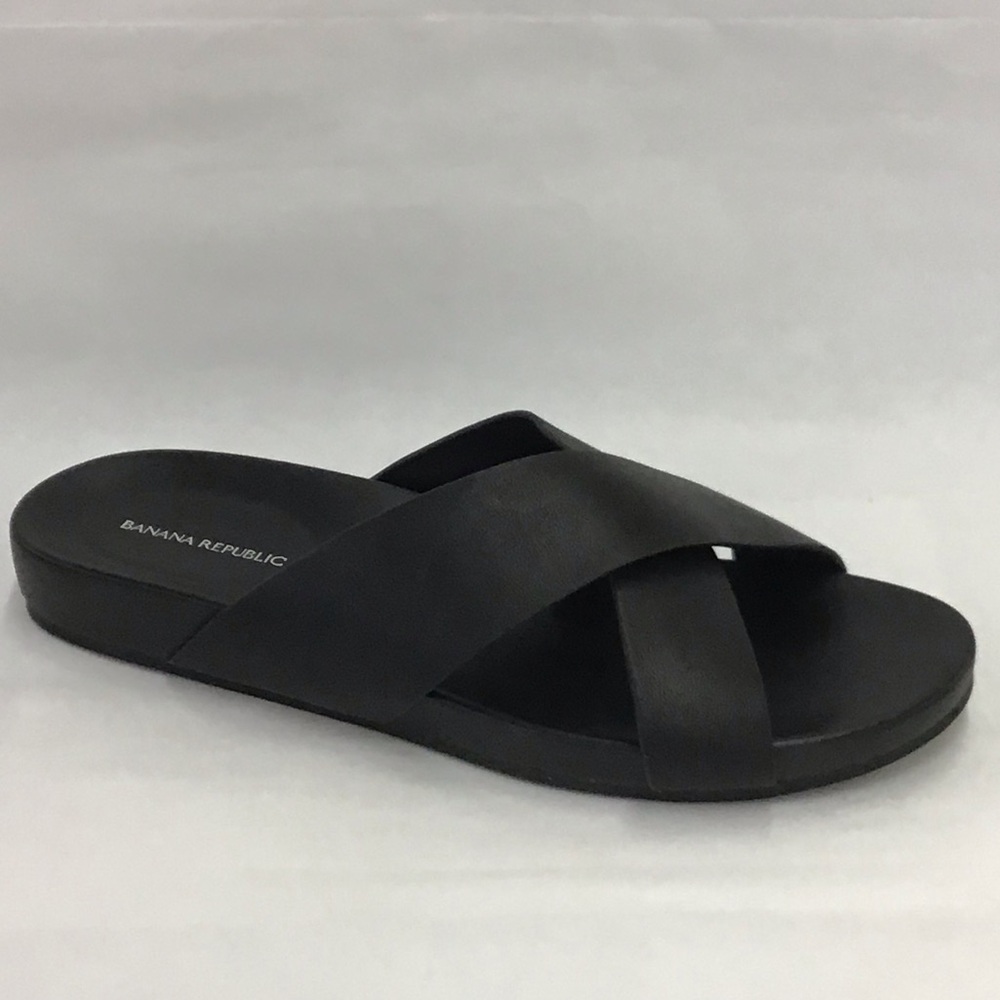 Banana Republic Sandals Black Size: 7.5 M